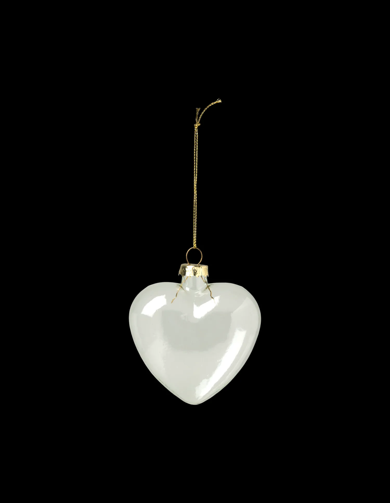 Discount DIY Glasshjerteornament Juletrepynt|Dekorasjon