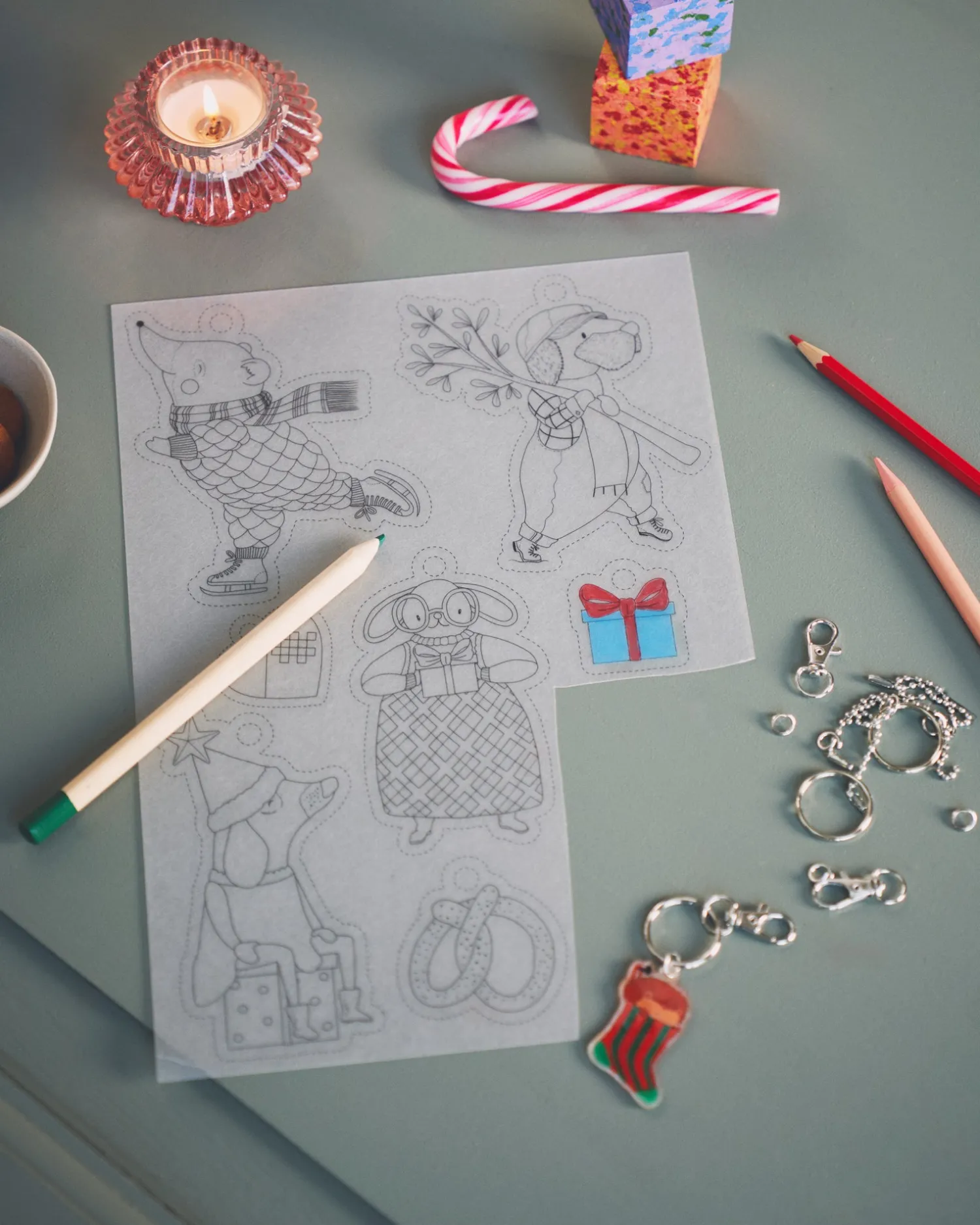 Sale DIY-sett Krympekunst Julepynt|Diy-Sett