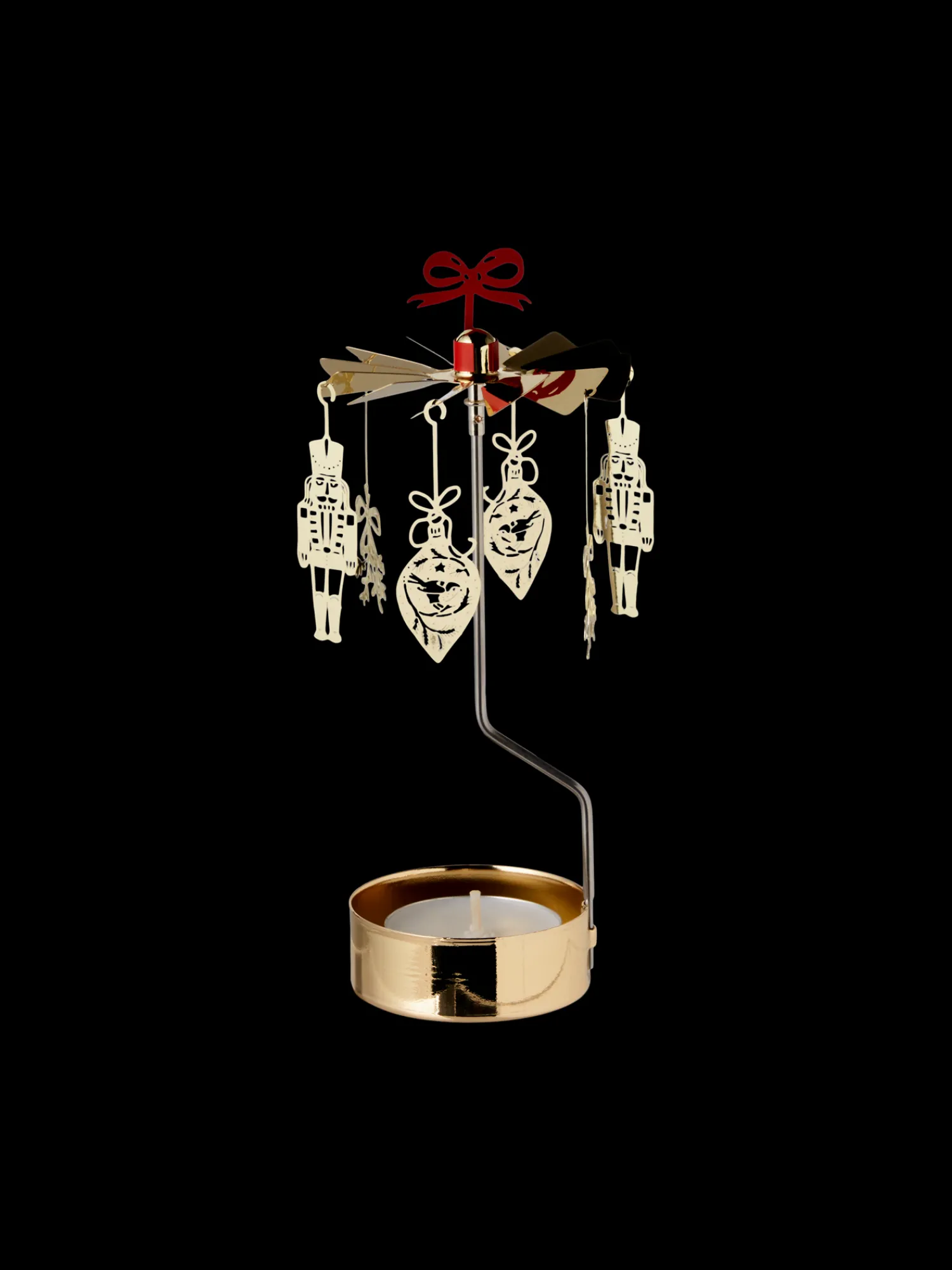 New Englespill Med Julemotiver Julepynt|Lysestaker