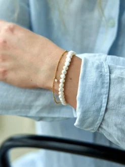 Sale Enkelt Perlearmbånd Armbånd
