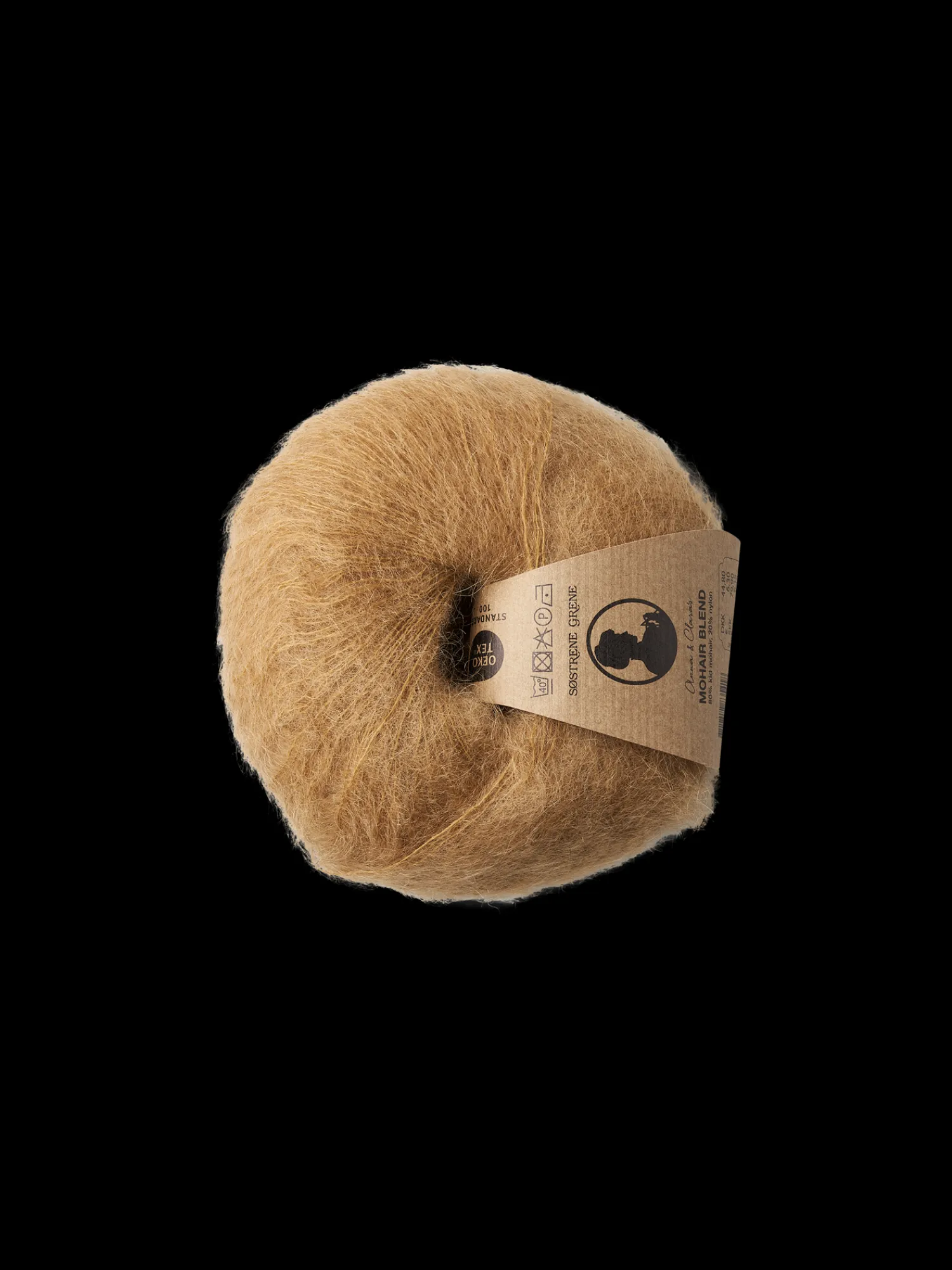 New Garn Av Mohair Og Nylon Ullgarn