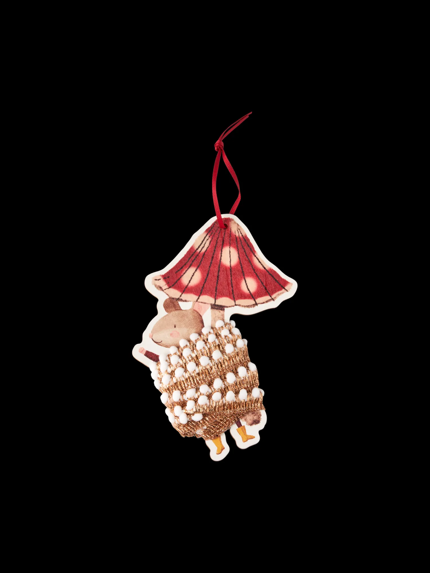 Best Gavebånd Med Ornament JuleInnpakning|Gavebånd