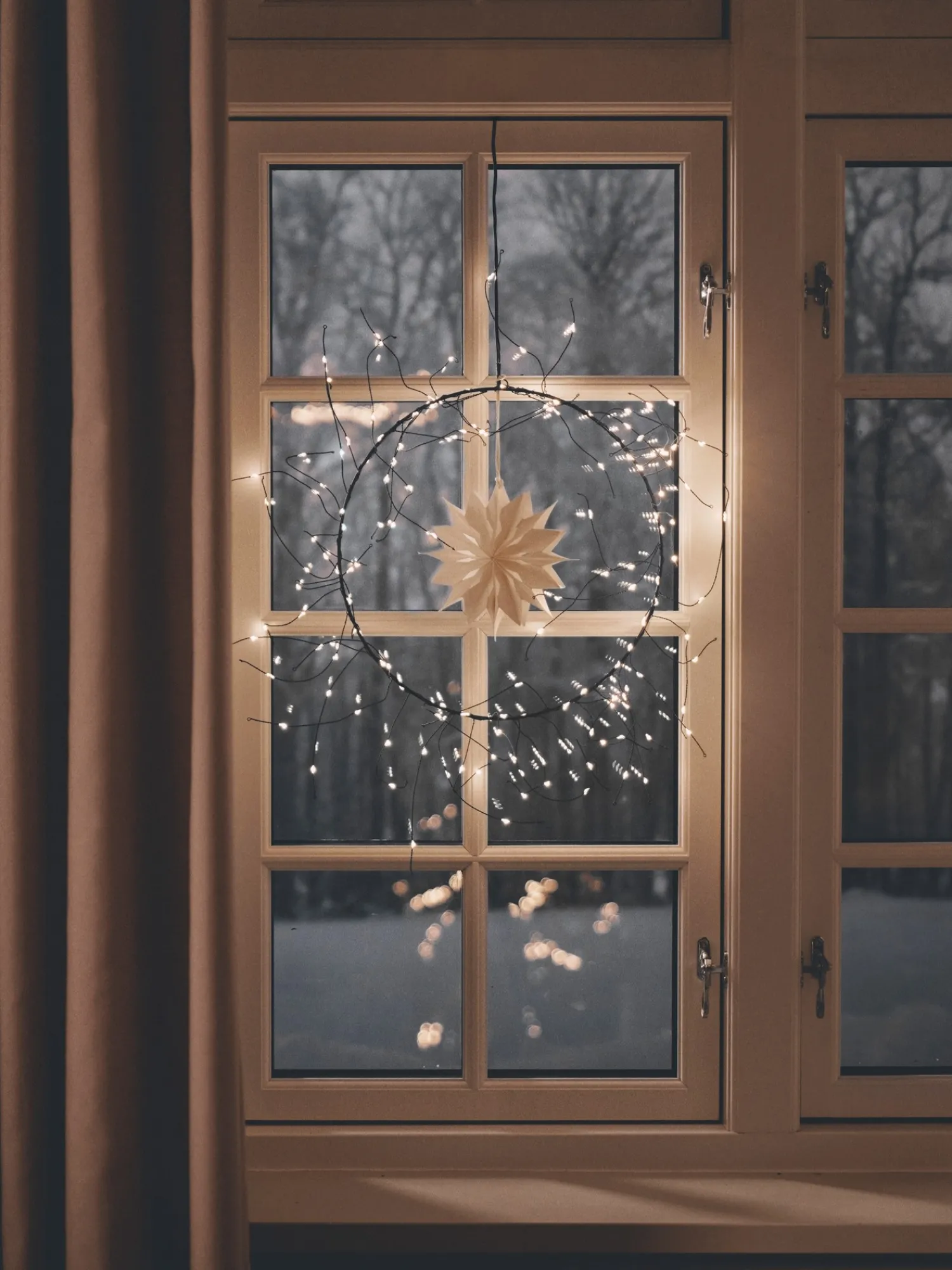 Outlet LED-krans Ø30 Cm Julepynt|Dekorasjon