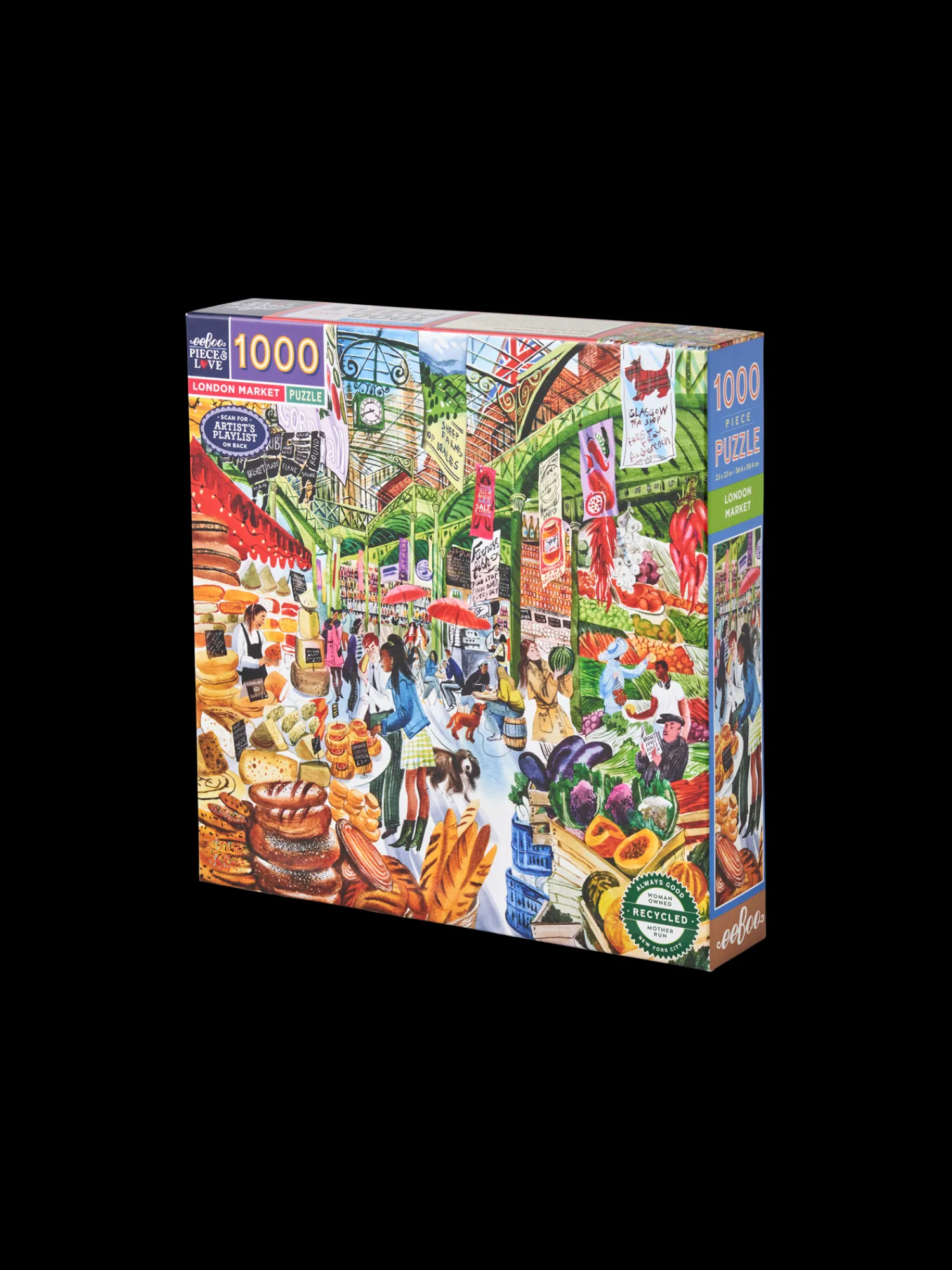Discount London Market-puslespill 1000 Brikker Puslespill Og Spill