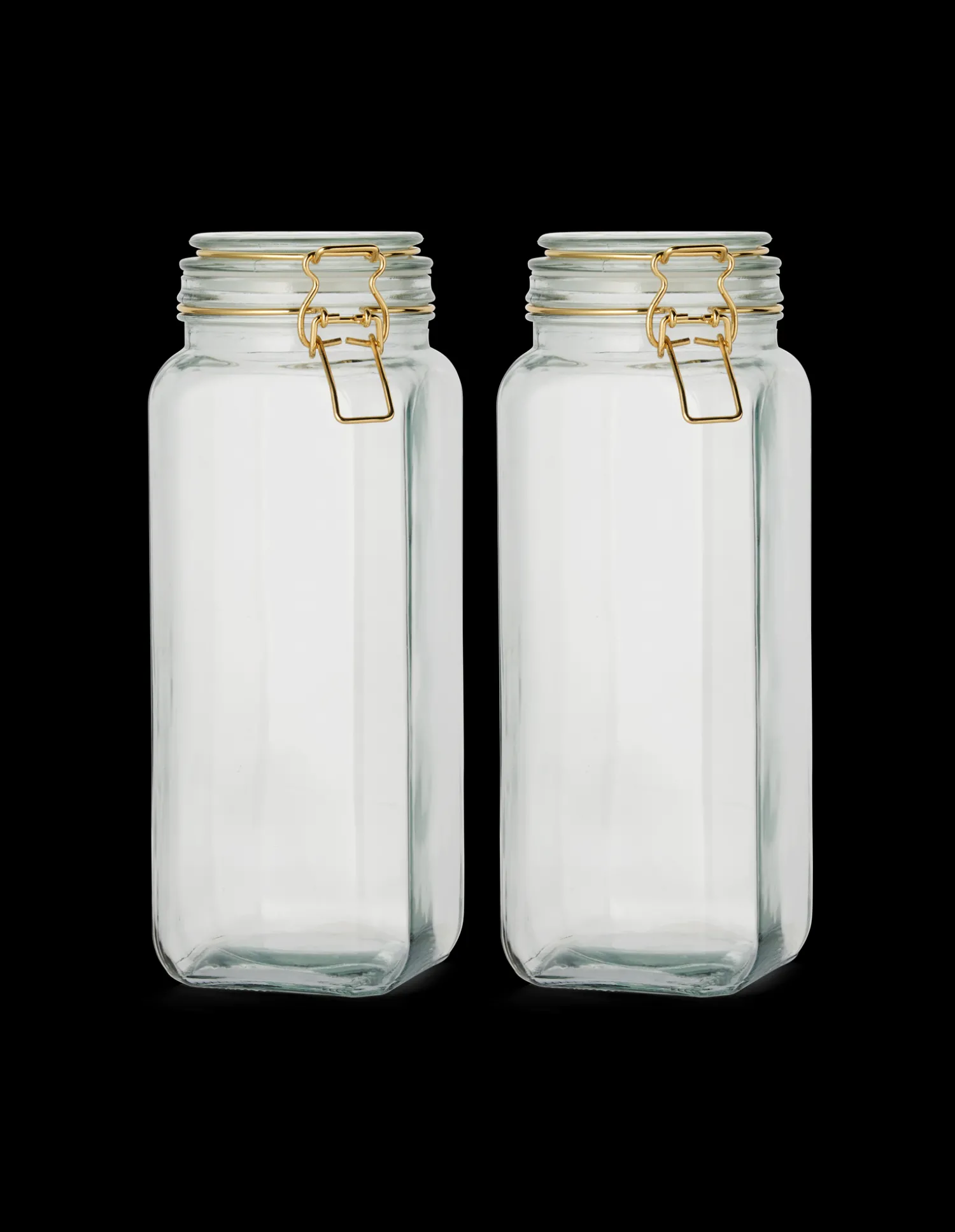 Clearance Oppbevaringsbeholder 2100 Ml - 2 Stk Kjøkkentilbehør