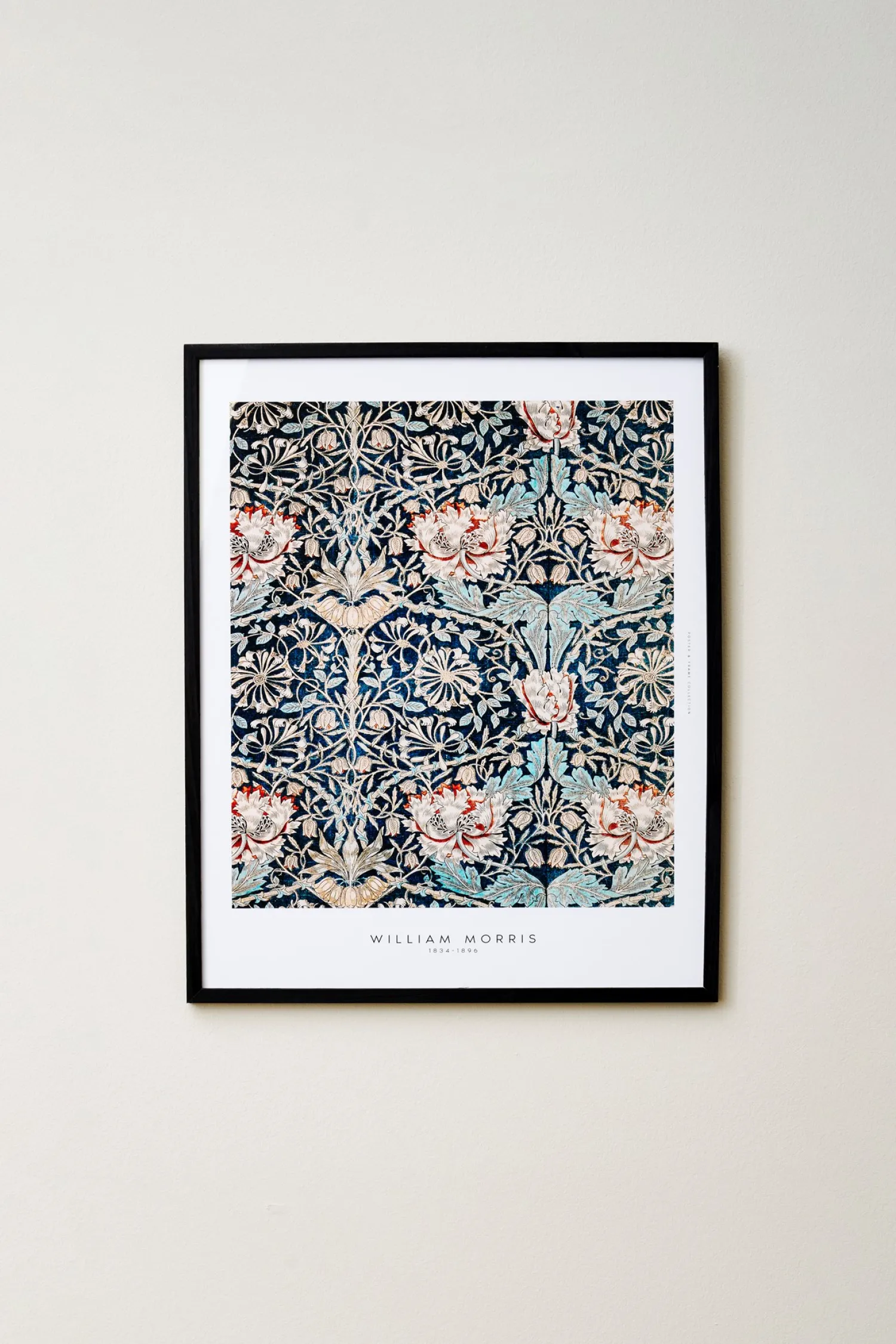 Outlet Plakat Blue Flowers 40 X 50 Rammer Og Plakater