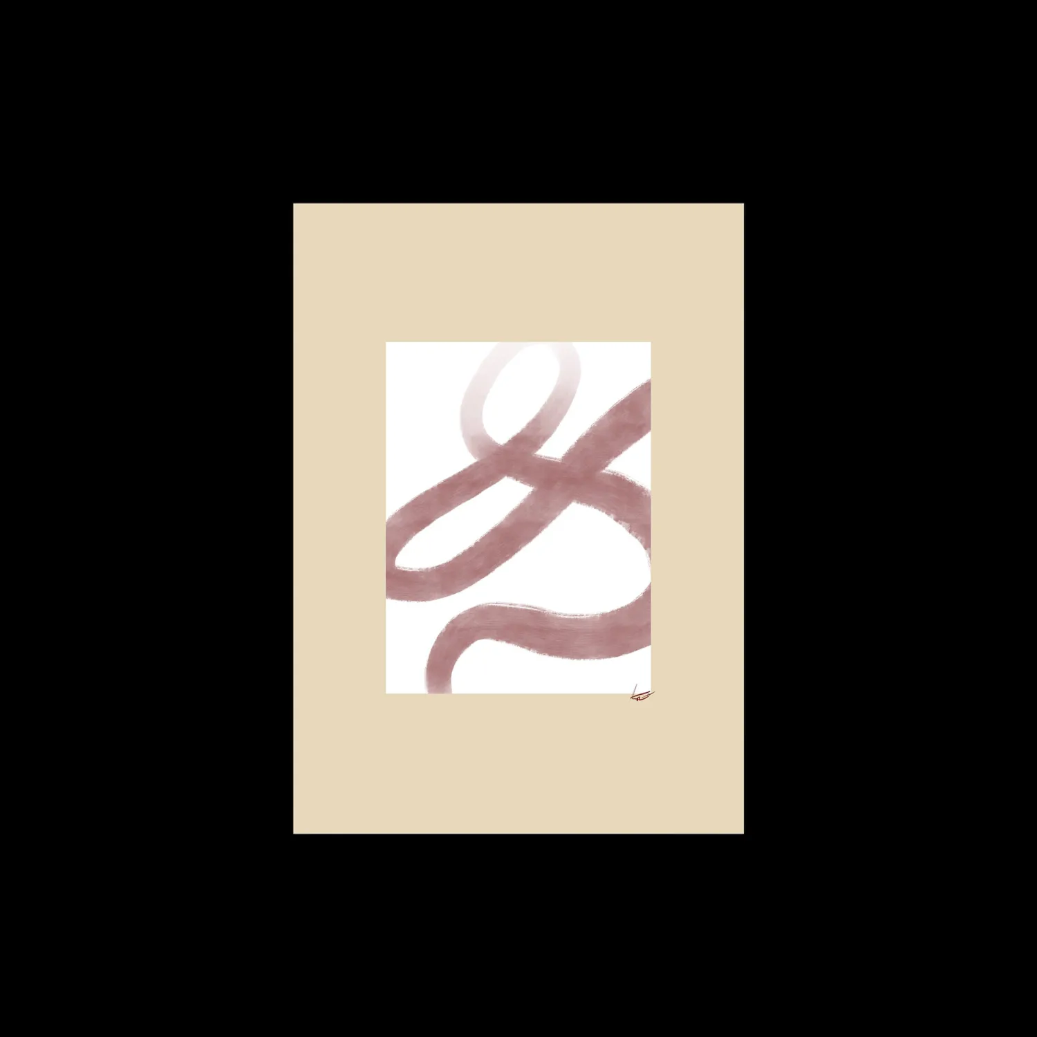 Discount Plakat La Route Rouge 40 X 50 Cm Rammer Og Plakater