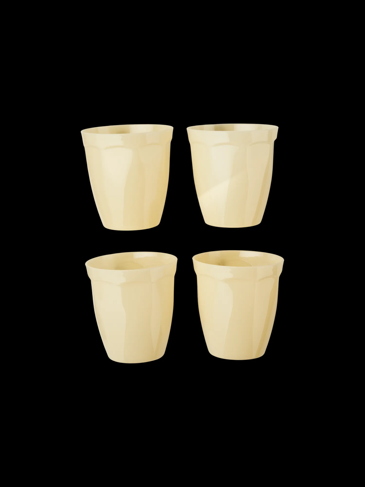 Outlet Plastglass Til Flergangsbruk - 4 Stk BordDekking