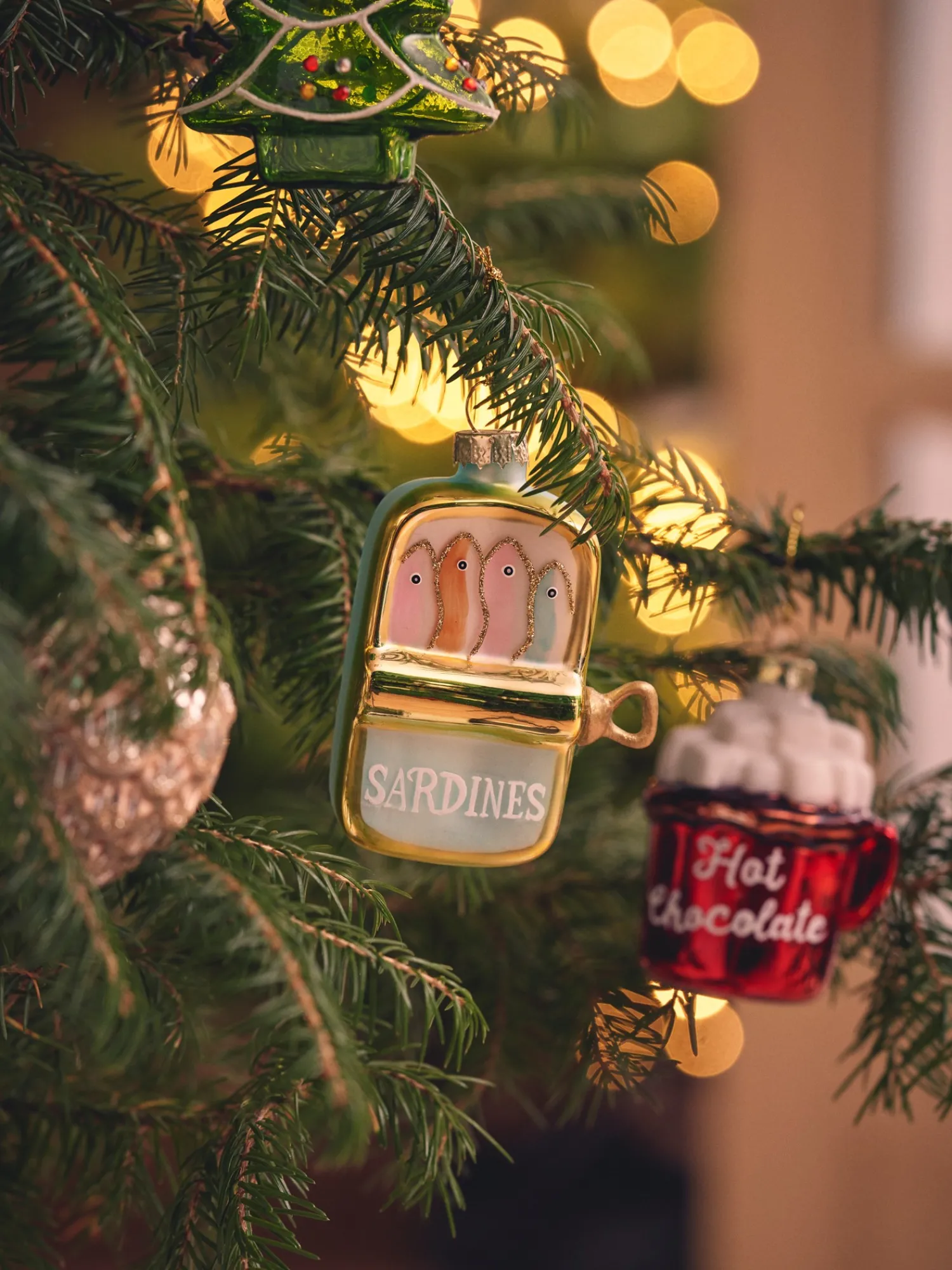 Hot Sardinerornament Juletrepynt|Dekorasjon