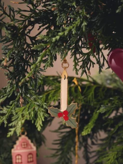 Online Stearinlysornament Juletrepynt|Dekorasjon
