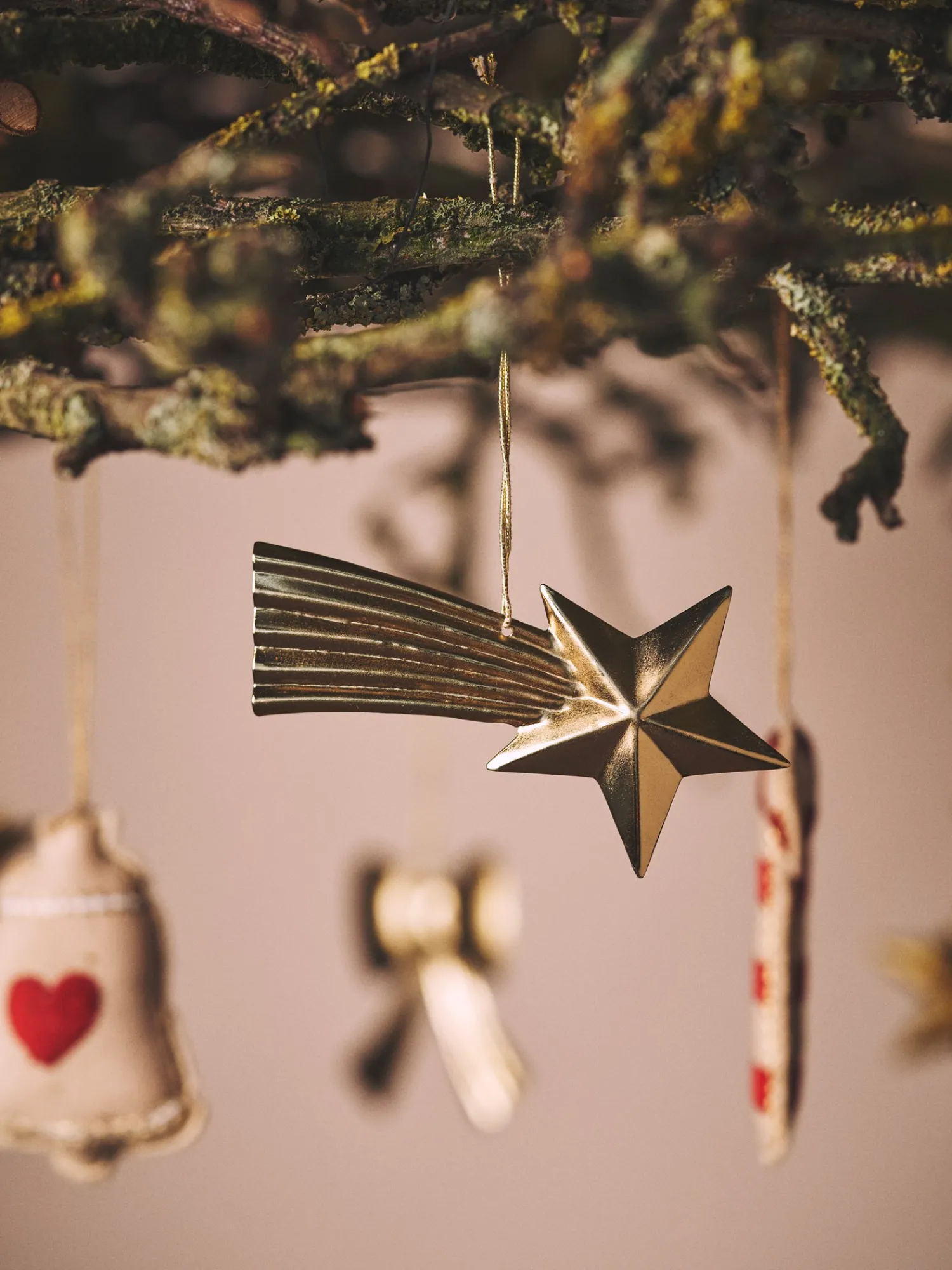 Clearance Stjerneskuddornament Julekuler|Juletrepynt