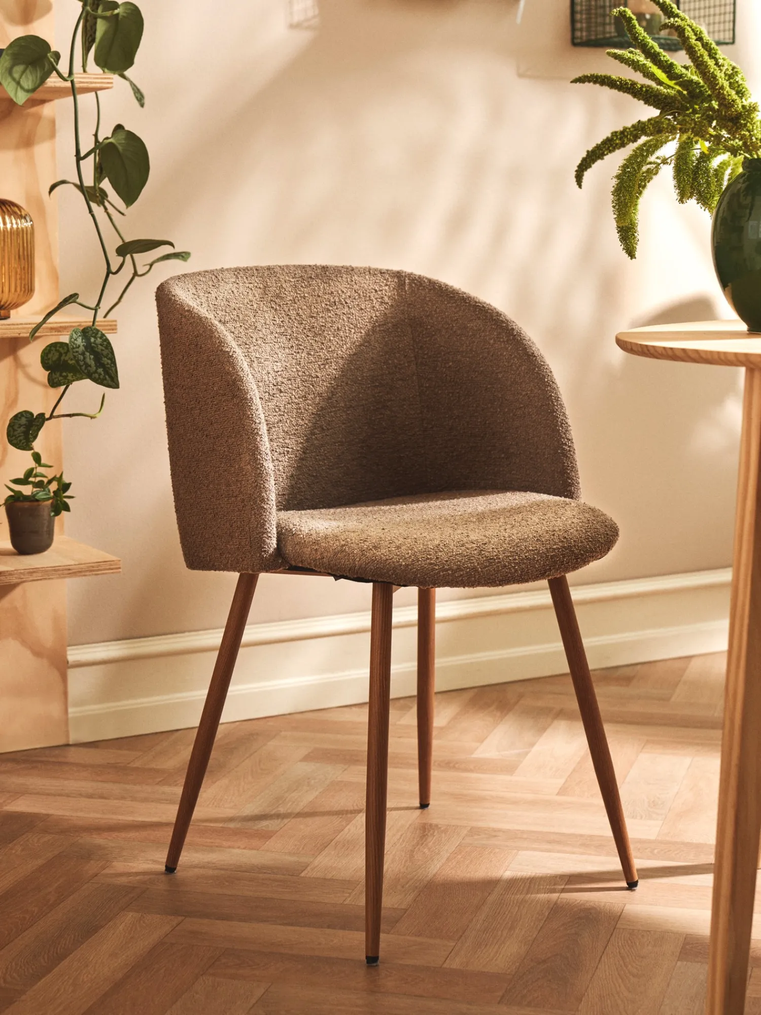 Discount Stol Med Boucléstoff Stoler