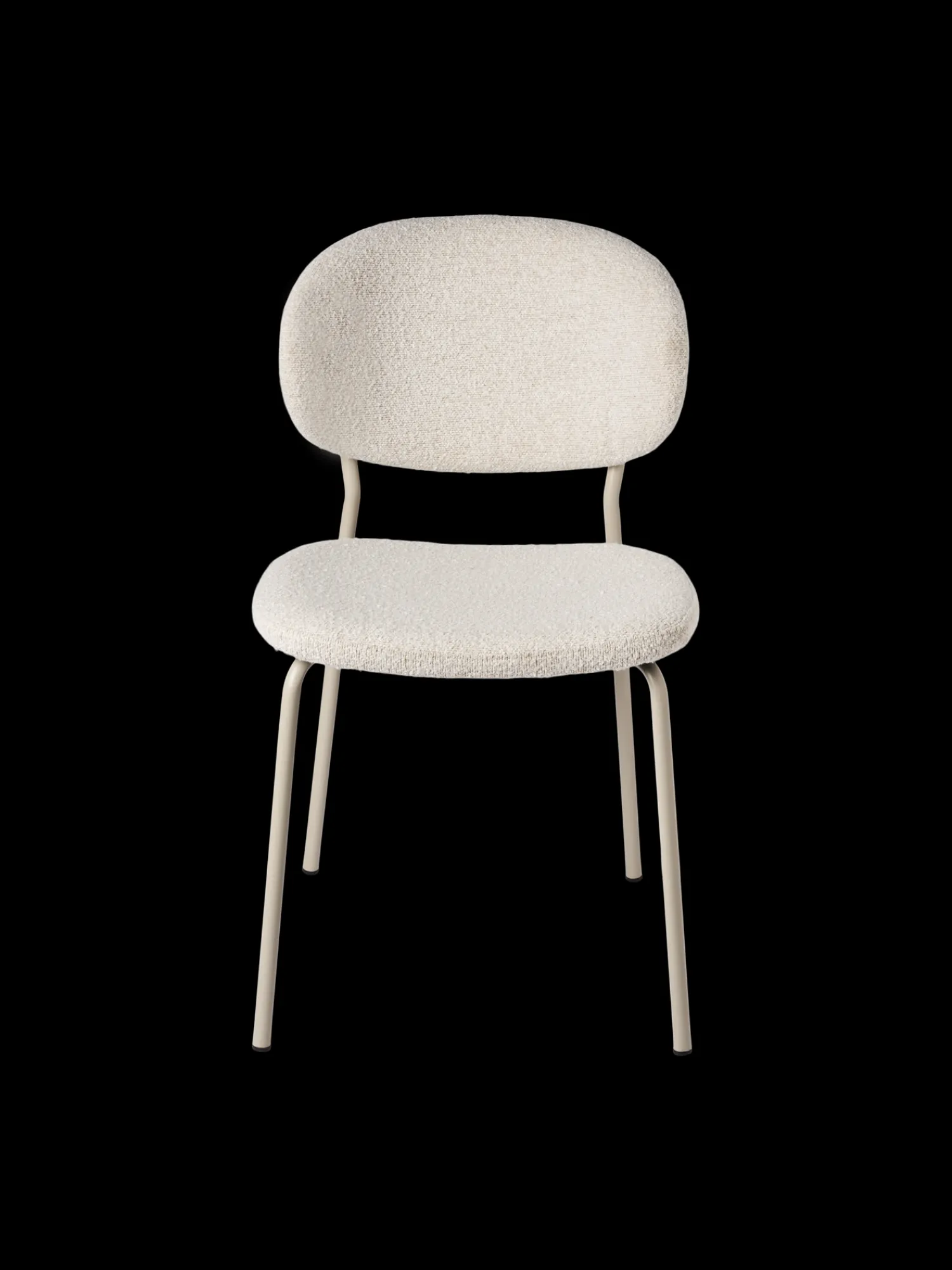 Discount Stol Med Boucléstoff - 2 Stk Stoler