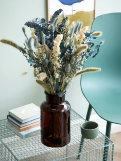 Discount Tørkede Blomster Fiola Medium Dekorasjon
