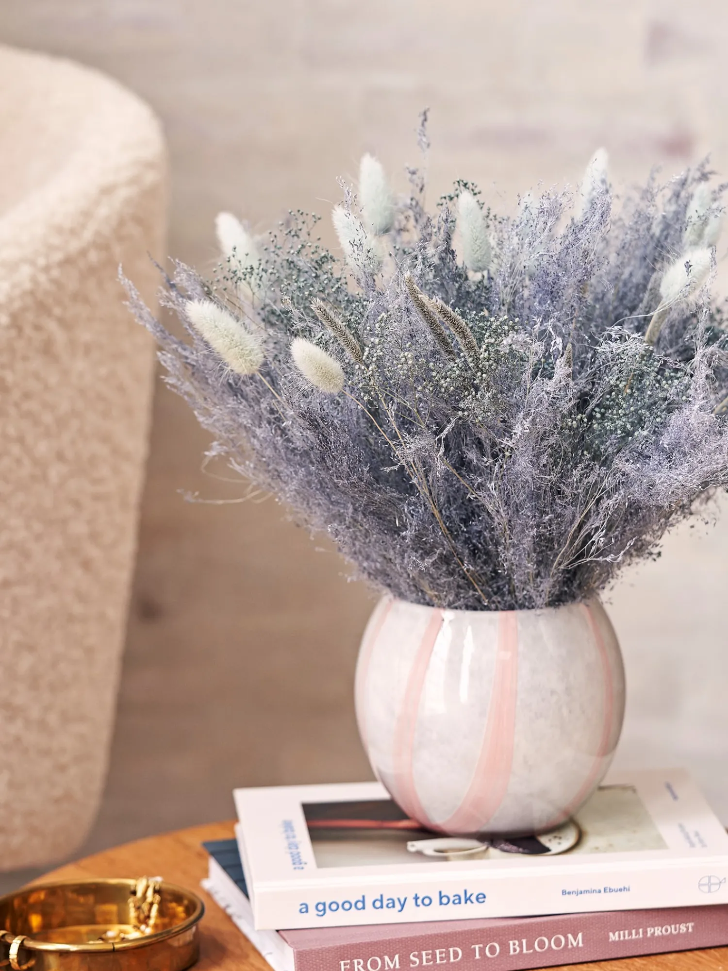 Tørkede Blomster Liten Dekorasjon
